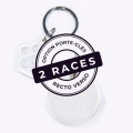 Option double animal pour porte-clés des races / recto verso